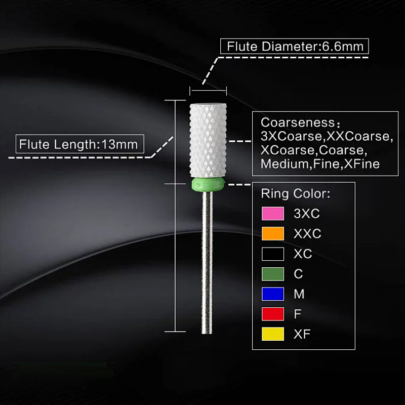 Ceramic Nail Drill Bits