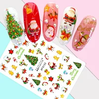 Halloween Christmas Sets Manicure Nail Art Transfer Starry Sticker 20 designs