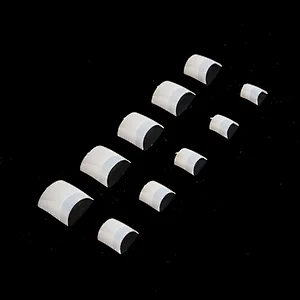 Small Square French Artificial Acrylic False Finger Nail Tips