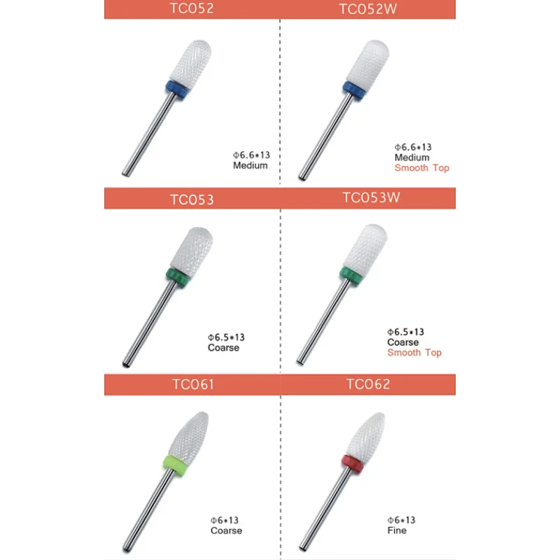Ceramic Nail Drill Bits