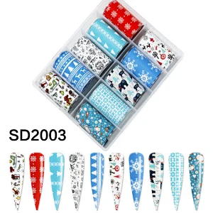 Christmas Nail Transfer Foil
