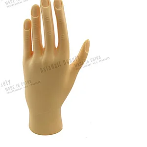 Display DIY nail art training hands manicure nail practice hand for nails