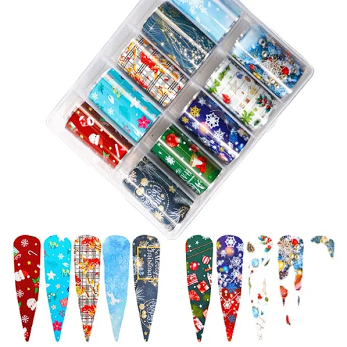 Christmas Nail Transfer Foil