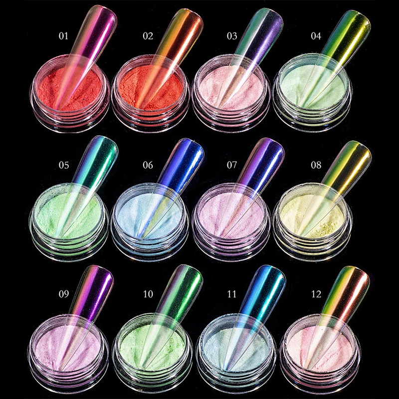 12 Color Rainbow Powder