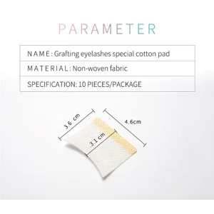 Grafting Eyelashes Cotton Pad