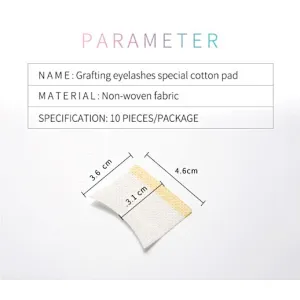 Grafting Eyelashes Cotton Pad