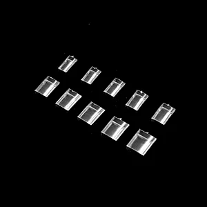 High Quality Dual Form System Abs Material Plain Nail Art Tips