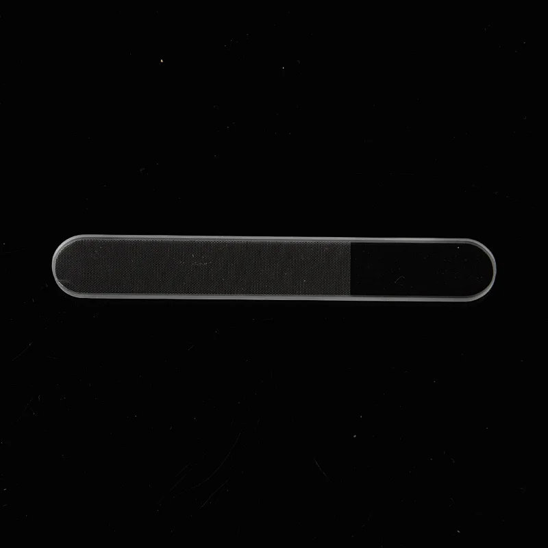 2019 wholesale file nail glass with case small nano shiner glass nail file