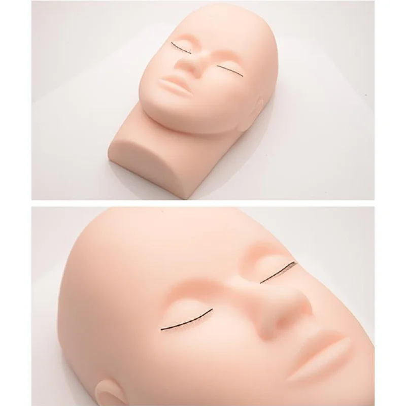Arafting Eyelashes Silicone Head Model