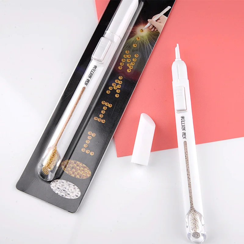 New Design Nail Decoration Caviar Nail Tool  Rhinestones  Microbeads Pen