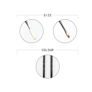 Gel Brush with Poly Gel Spatula