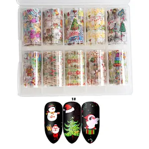 Christmas Nail Transfer Foil