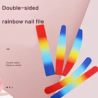 Double Sided Rainbow Nail File