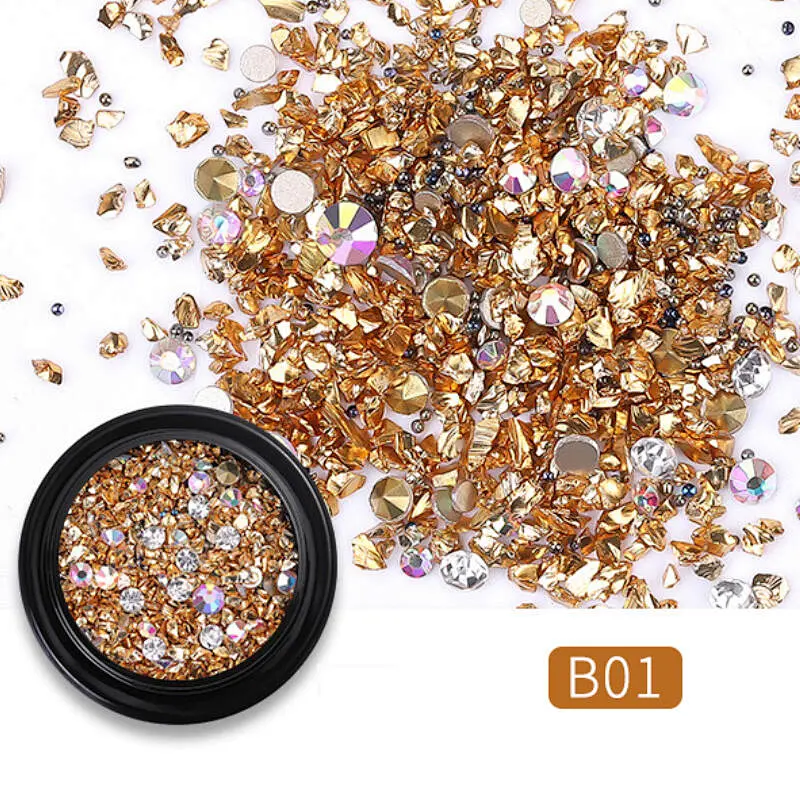 Nail Diamond Crystal Sand