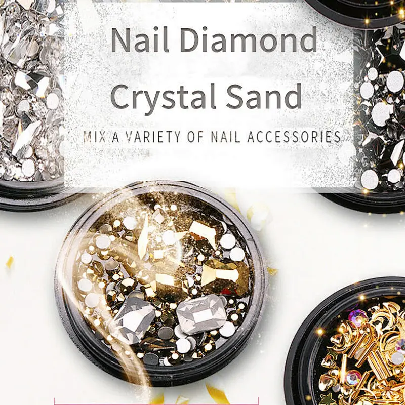 Nail Diamond Crystal Sand