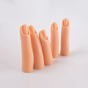 Nail Practice Fingers (rubber）