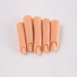 Nail Practice Fingers (rubber）