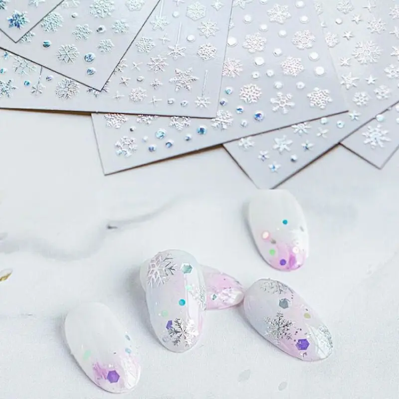 Christmas Snowflake Nail Stickers