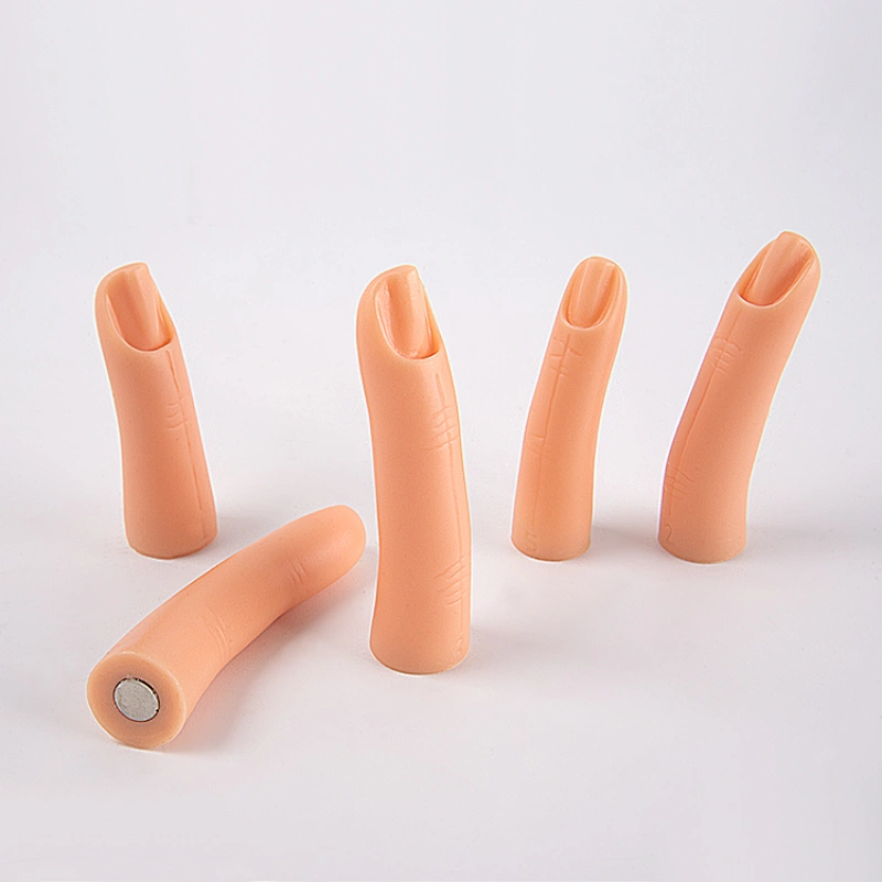 Nail Practice Fingers (rubber）