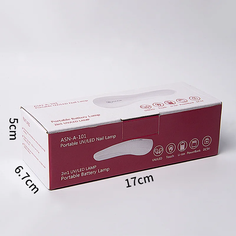 5W Mini Wireless Nail LED Lamp