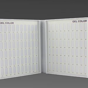 UV Nail Gel Polish 120 Colors Nail Art Display Color Book Chart Salon Acrylic Gel Tips Display Color