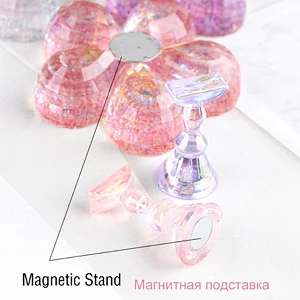 Plum Flower Nail Display Stand