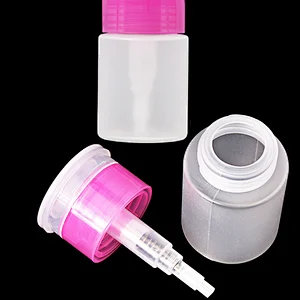 Beauty care  nail polish remover empty acetone bottle