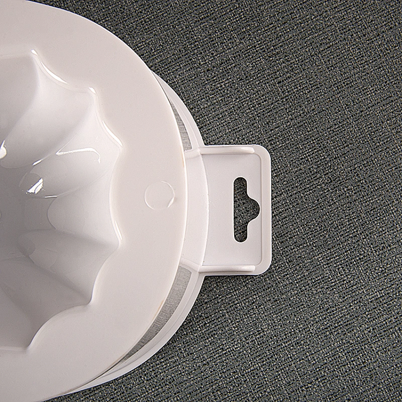 White Manicure Bowl with Handle