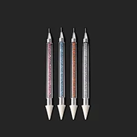 nail art remove pencil dotting pens Double Head Picker Pen tool