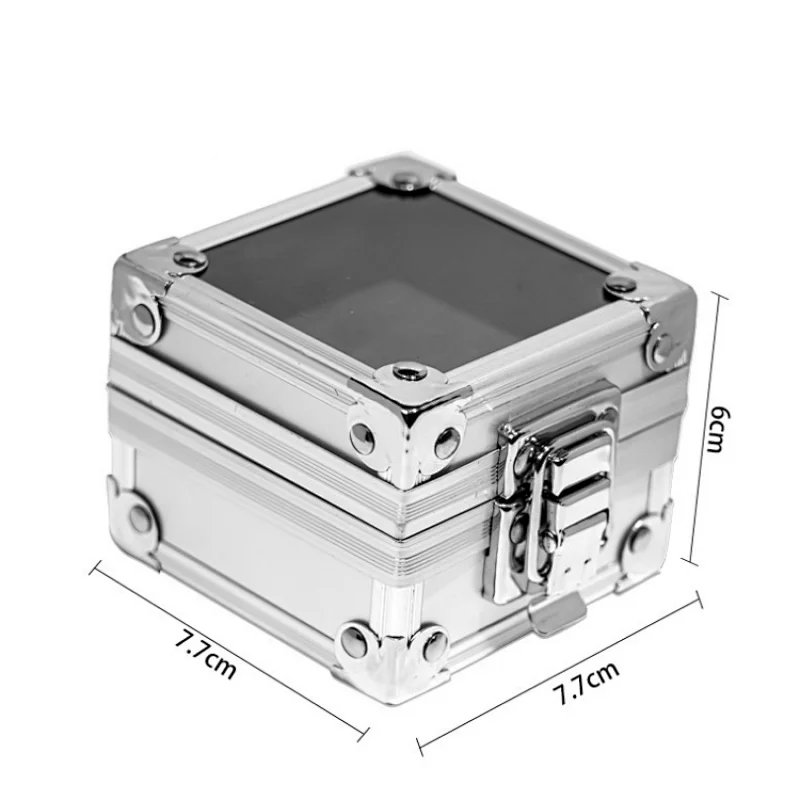 25 Holes Nail Drill Bits Storage Box