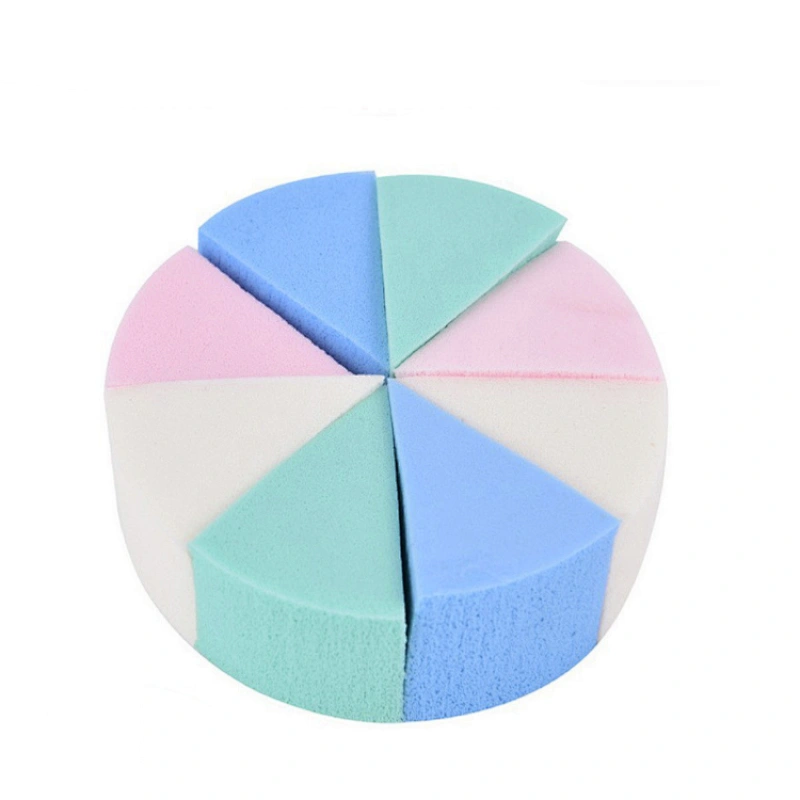 Eight cut Trianglar Sponge Puff