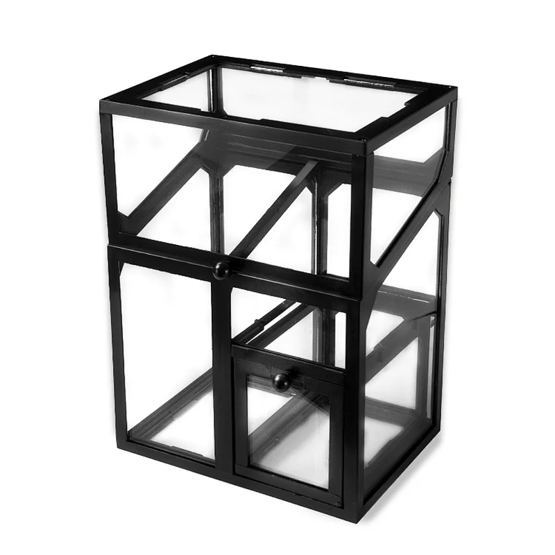 Tempered Glass Storage Box