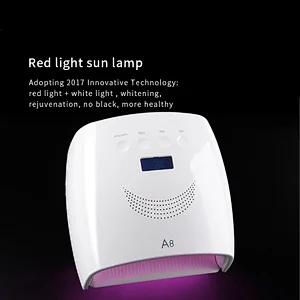 Red Light LED UV  Nail Lamp