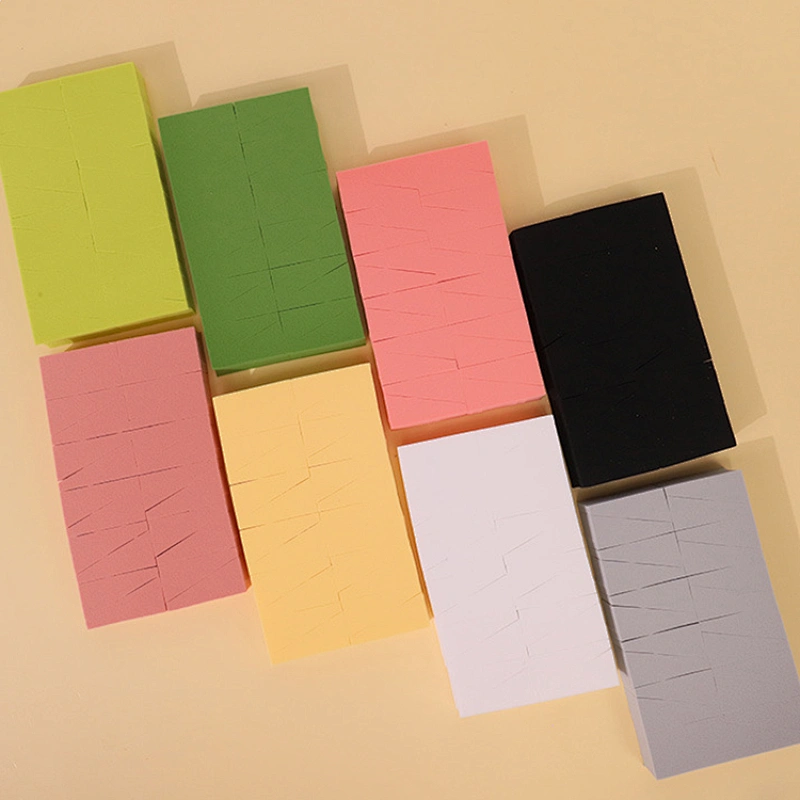 Rectangular Triangular Beauty  puff