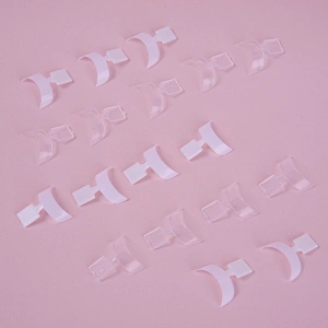 Mini French Tip White/Clear