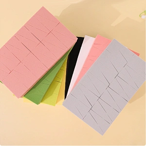 Rectangular Triangular Beauty  puff