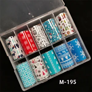 Christmas Nail Transfer Foil