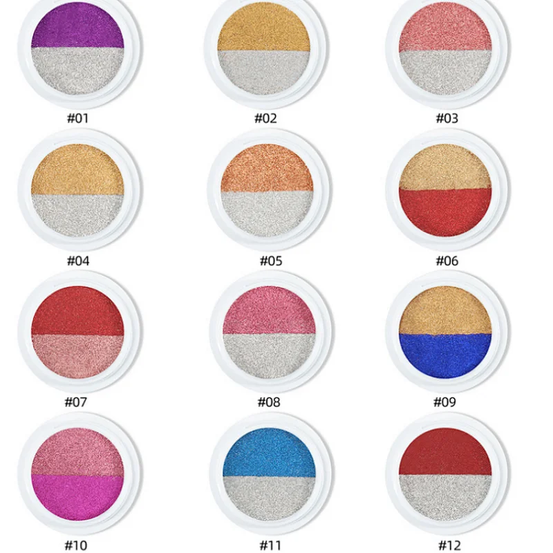 Two-tone Glitter Powder