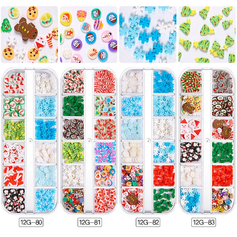 Christmas Nail Art Sequins