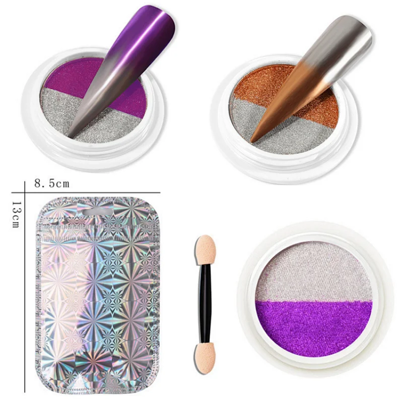 Two-tone Glitter Powder