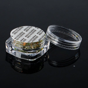 6 Grids Reflective Nail Sequins