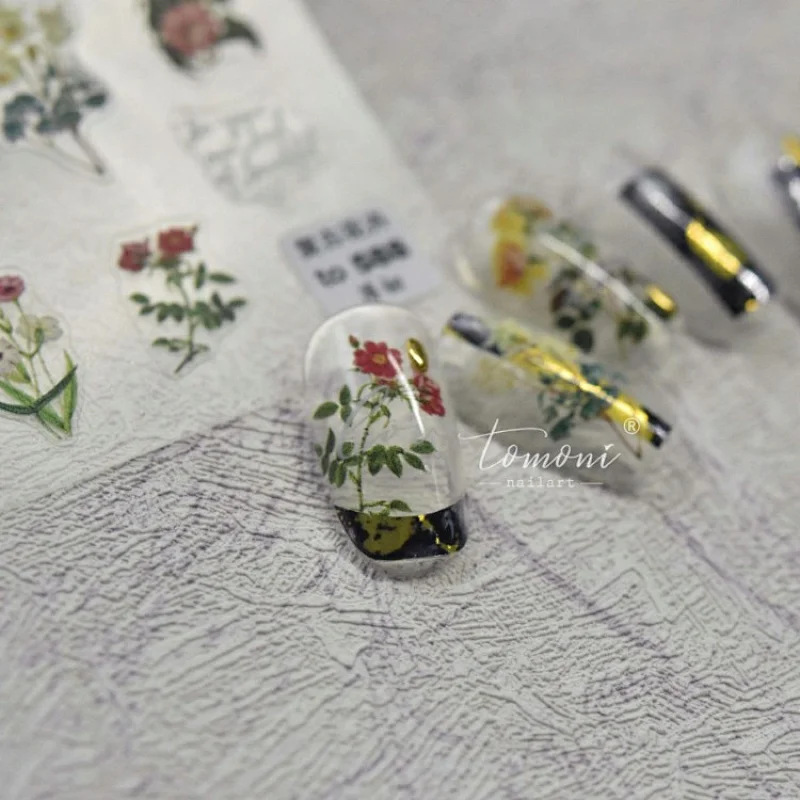 Spring Flower Nail Sticker