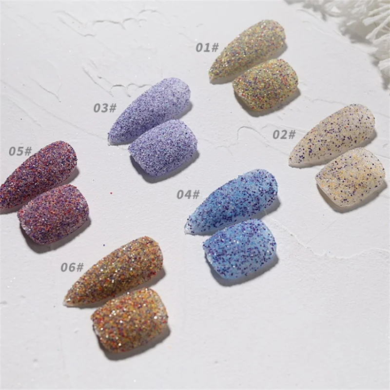 6 Color Woolen Powder