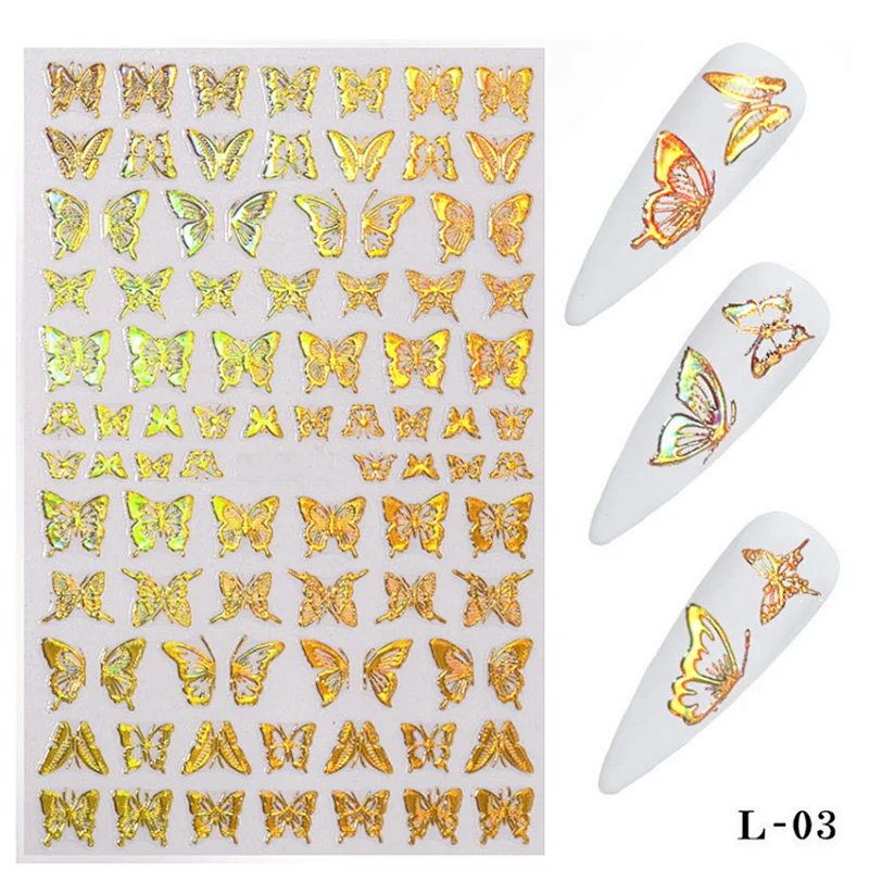 Butterfly  Nail Sticker