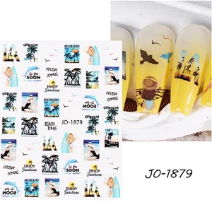 Summer Sea Nail Stickers