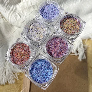 6 Color Woolen Powder