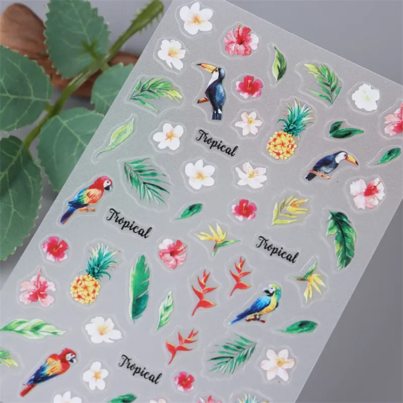 Plant Nail Stickers