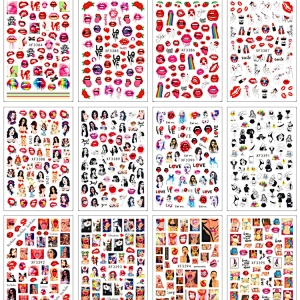 Valentine's Day Nail Stickers