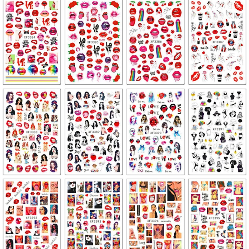 Valentine's Day Nail Stickers