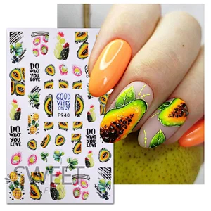 Summer Fruit Nail Stickers